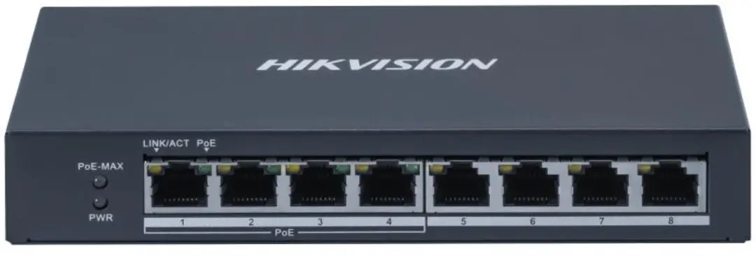 Hikvision DS-3E0508P-O Managed Switch 8x PoE