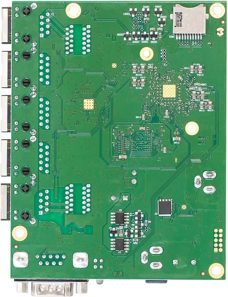 MikroTik RB450Gx4 Router - Green