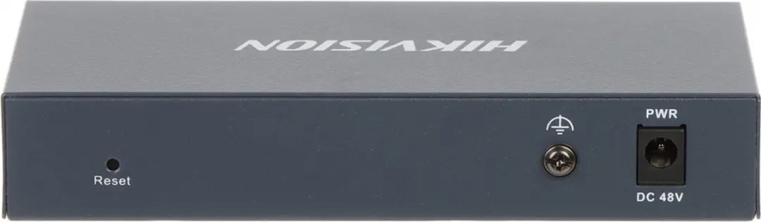 Hikvision DS-3E1106HP-EI Managed Switch - 6 PoE-poorten 60W - Grijs