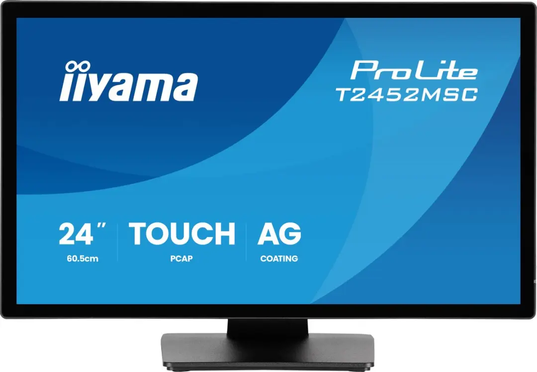 iiyama ProLite T2452MSC-B2AG Monitor - 24" Full HD Touchscreen - Zwart
