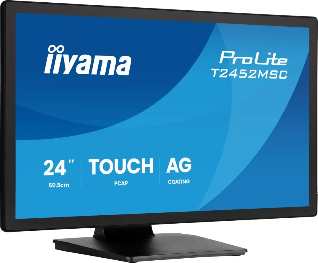 iiyama ProLite T2452MSC-B2AG Monitor - 24" Full HD Touchscreen - Zwart - afbeelding 6 van 6