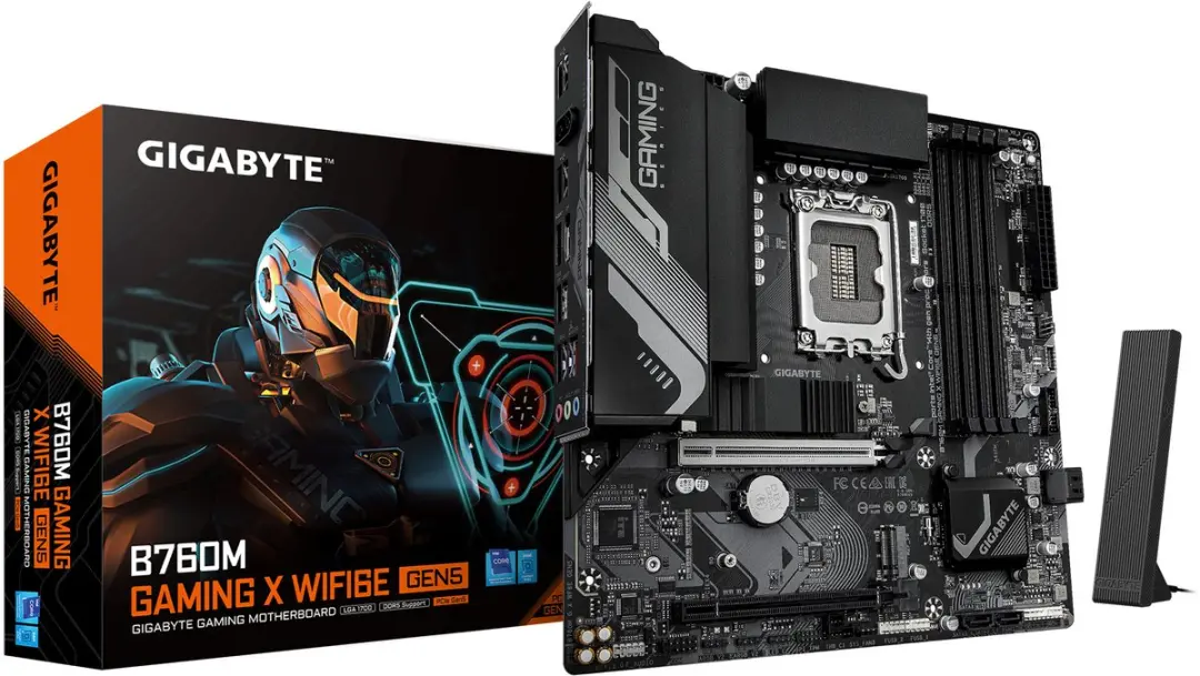 Gigabyte B760M Gaming X WIFI6E GEN5