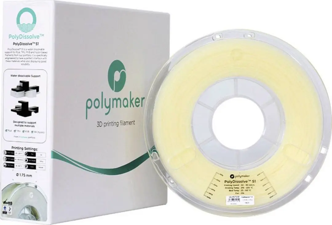 Polymaker PolyDissolve S1 Filament 750g - 1.75mm