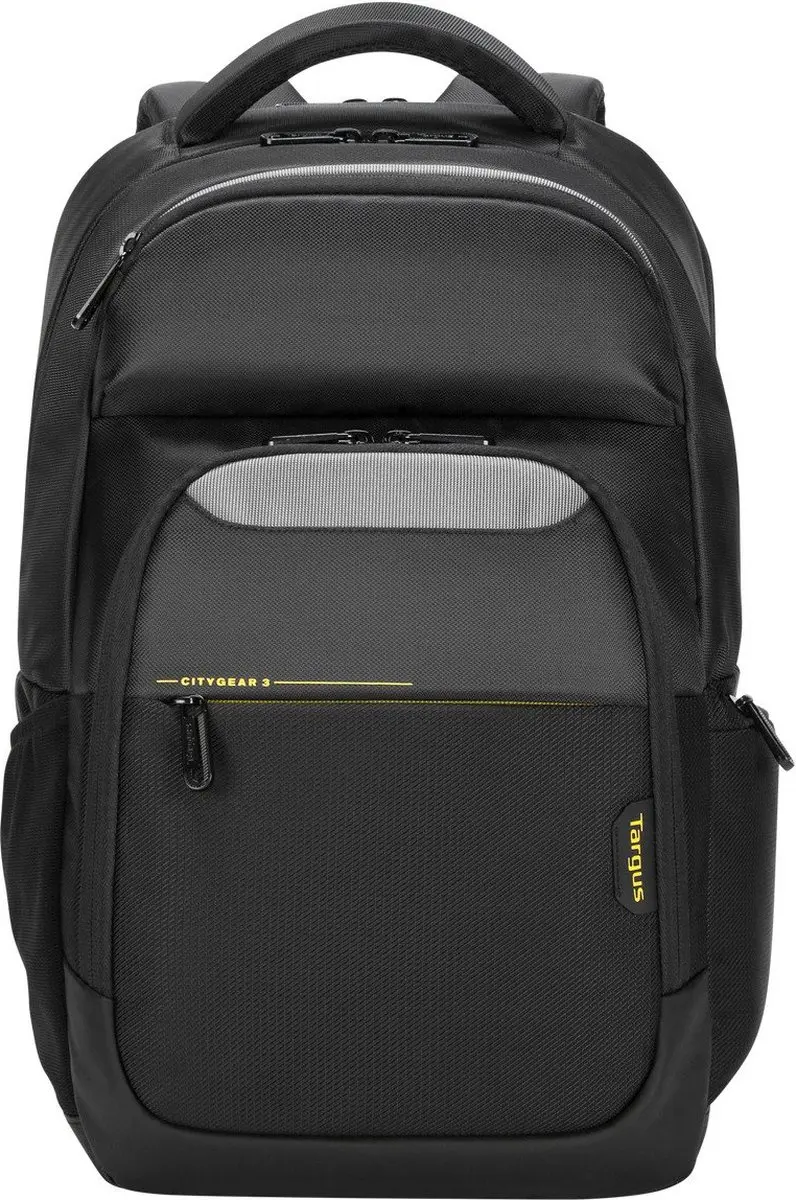 Targus CityGear Rugzak TCG662GL - 15.6" - 3 Vakken - Zwart - afbeelding 6 van 6