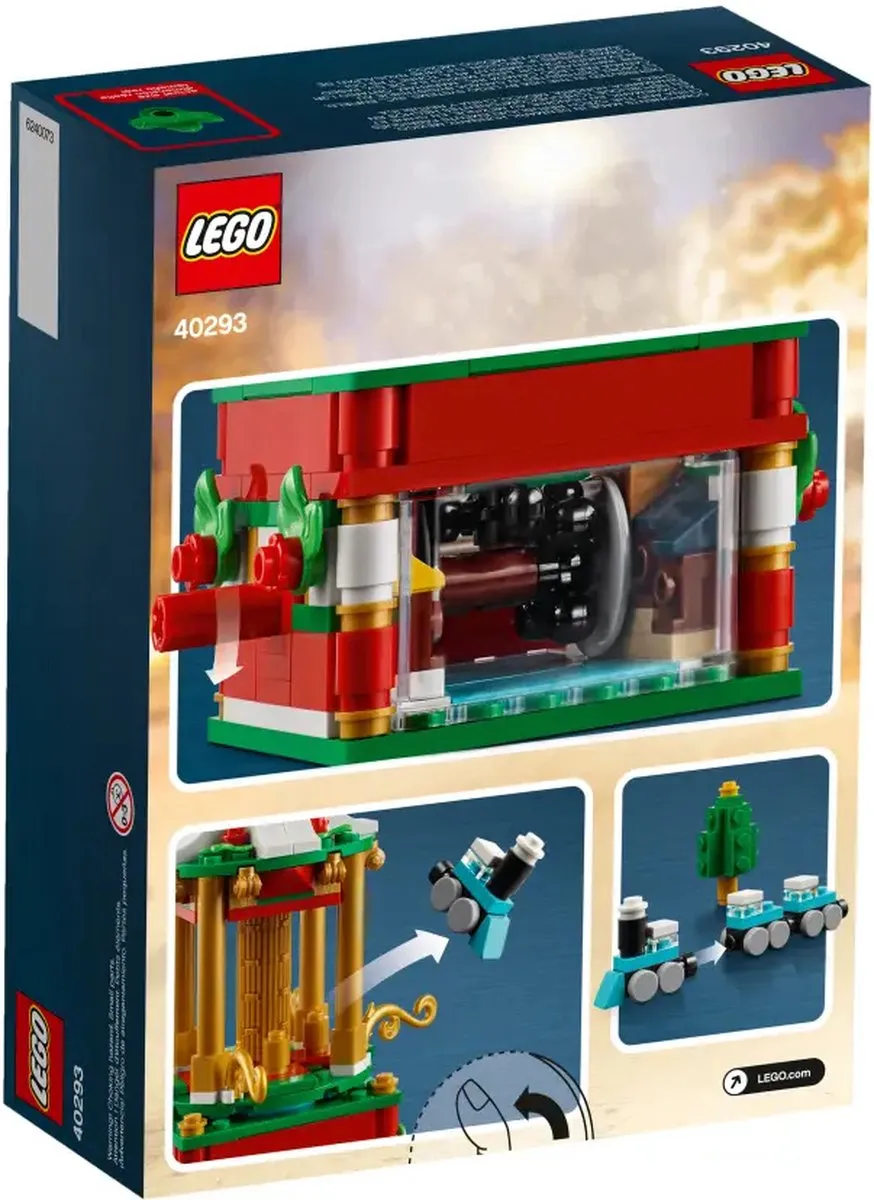 LEGO Kerstdraaimolen 40293 - 251 Stukken - Meerkleurig