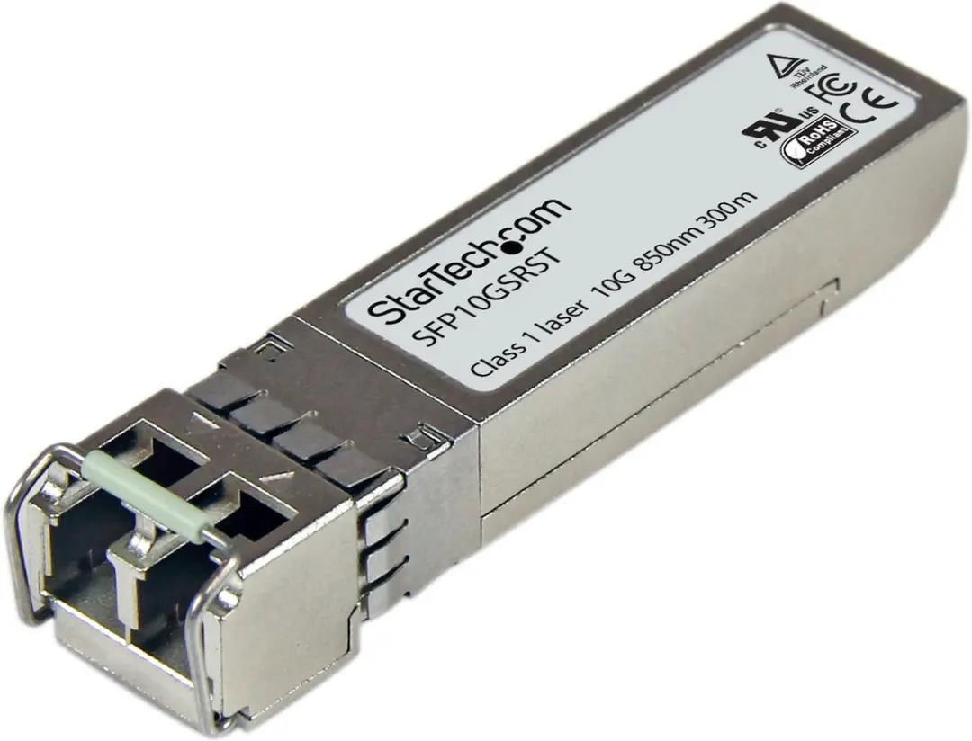 Startech SFP10GSRST SFP+ Glasvezelmodule 10Gbps - Zilver
