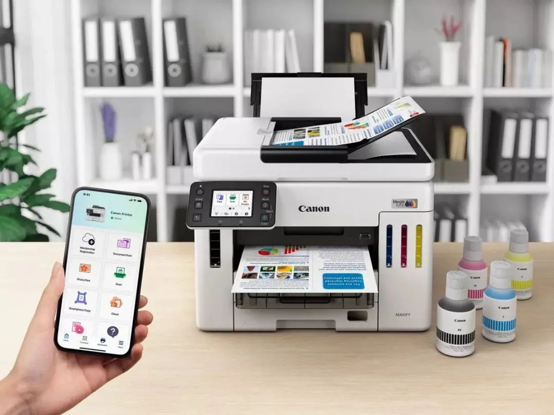 Canon MAXIFY GX7140 Multifunctionele Printer - 600 Vel - Wi-Fi/Ethernet - MegaTank