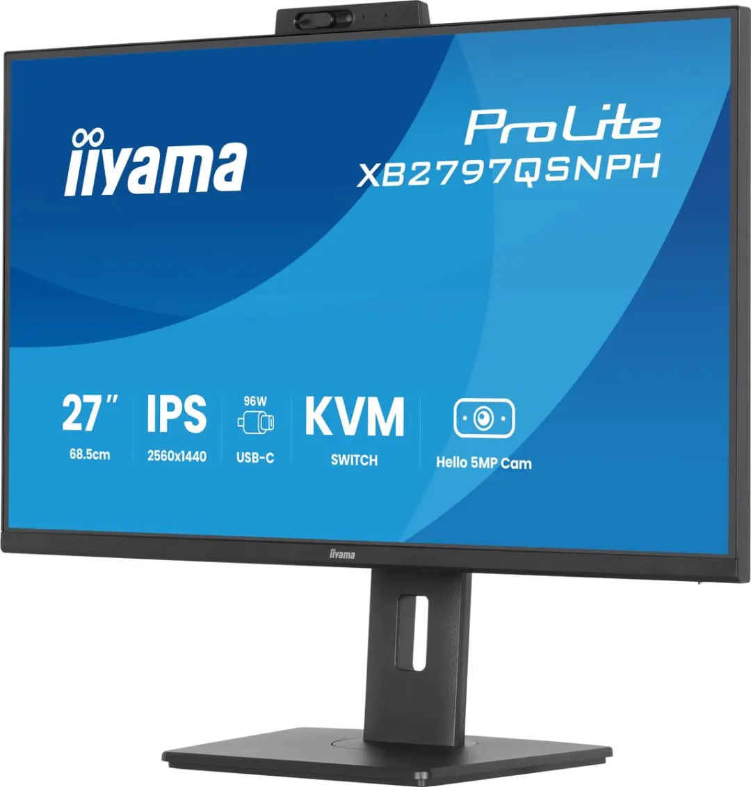 iiyama ProLite XB2797QSNPH-B1 Monitor 27" QHD IPS - USB-C 96W