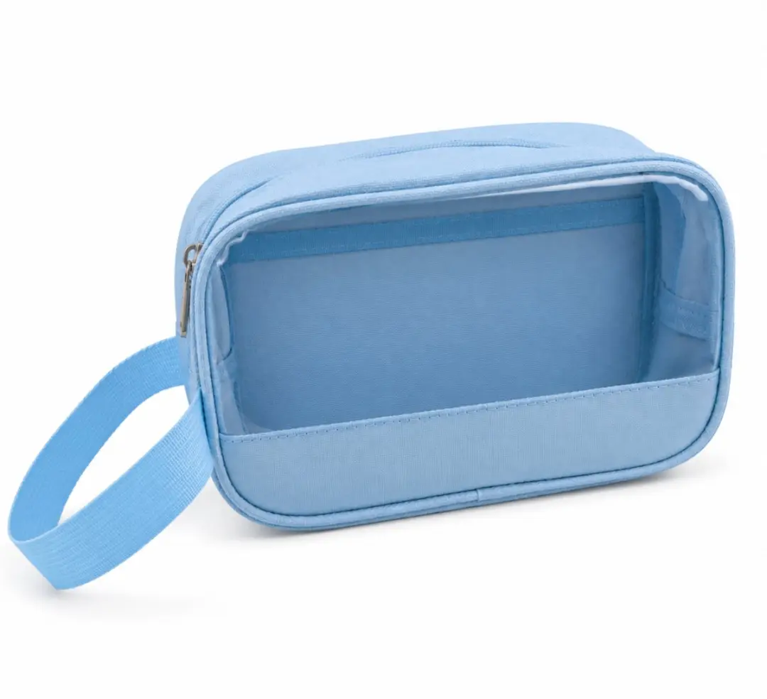 Fits4kids Pennenetui Blauw - 2 Vakken