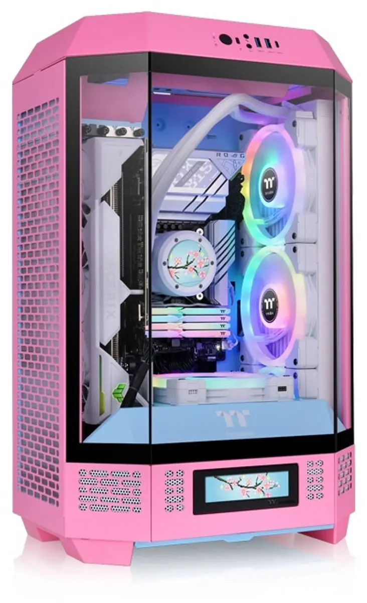 Thermaltake 300 Bubble Pink Micro Tower