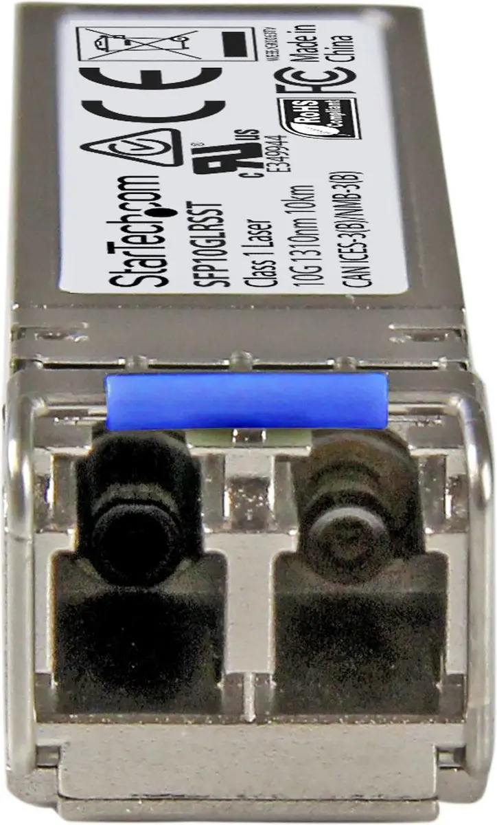 Startech SFP10GLRSST MonoMode SFP Glasvezelmodule - Zilver