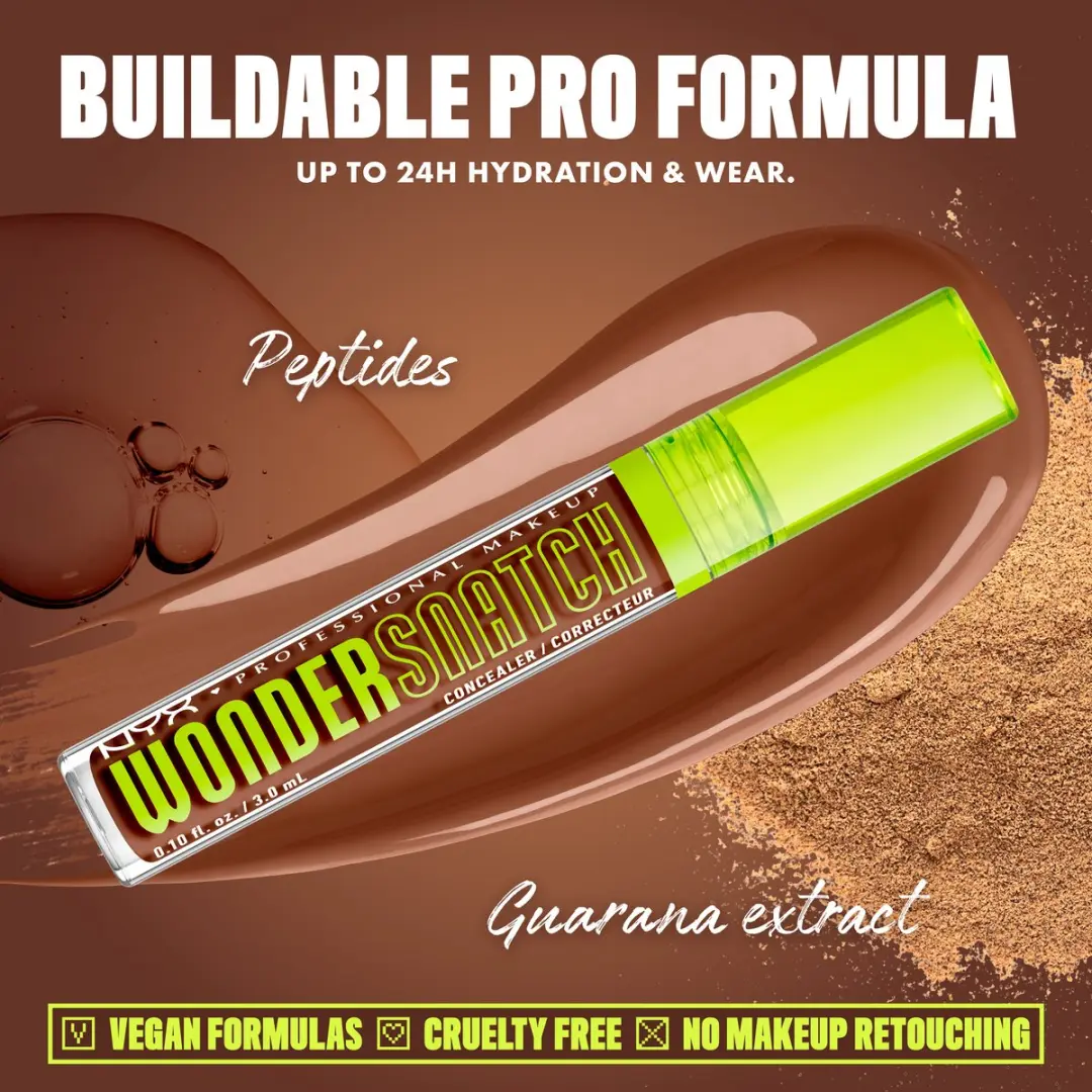 NYX Wonder Snatch Concealer Walnut - 3ml