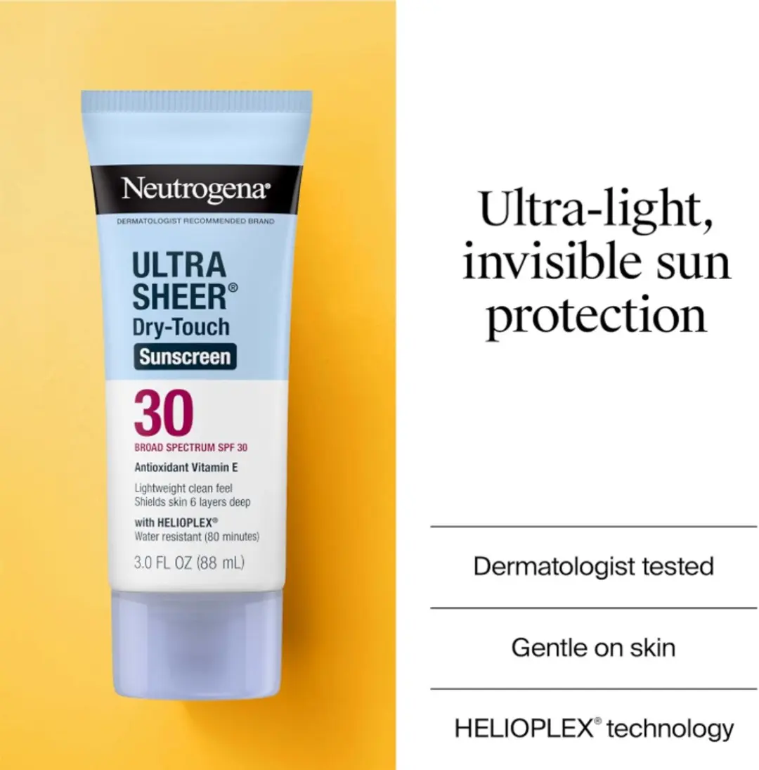 Neutrogena Ultra Sheer Dry-Touch Zonnebrand SPF 30 88ml