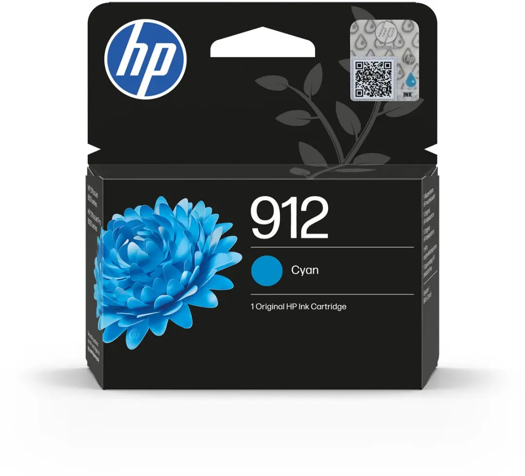 HP 912 Cyaan Inktcartridge 3YL77AE
