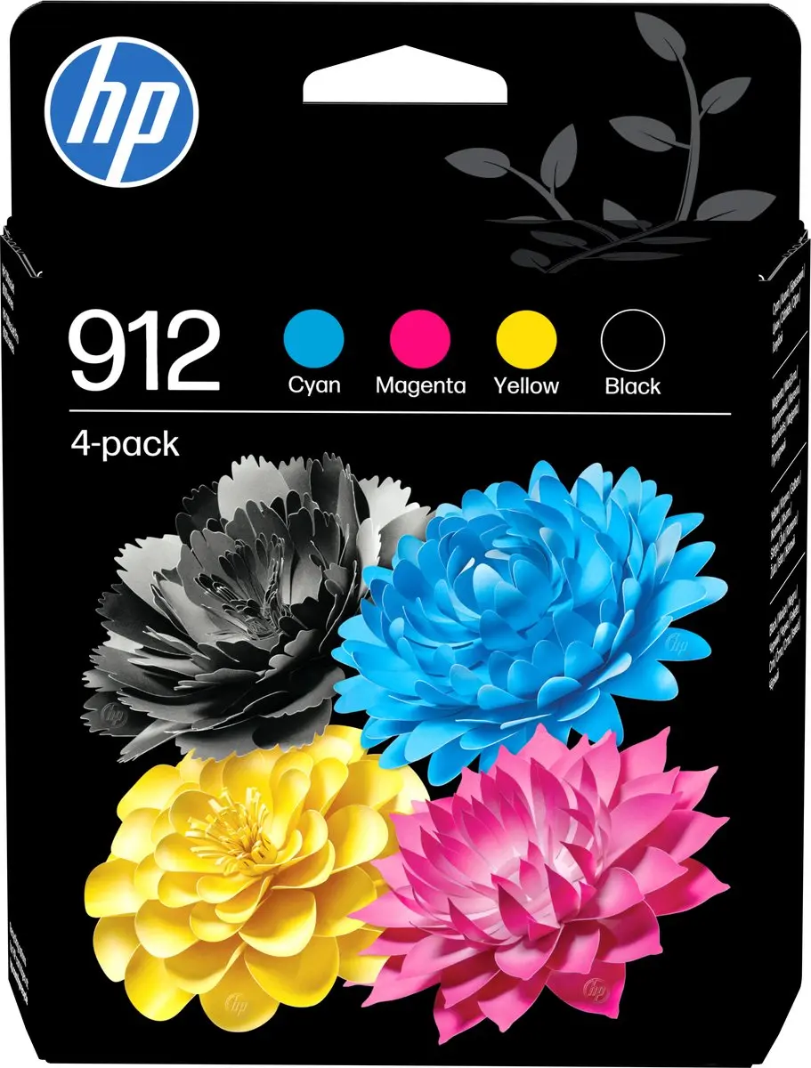 HP 912 4-pack Inktcartridges CMYK