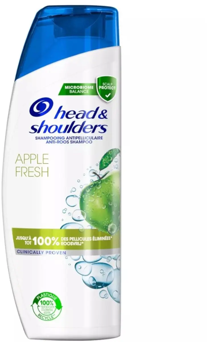 Head & Shoulders Anti-Roos Shampoo Apple Fresh 855ml - 3 Stuks