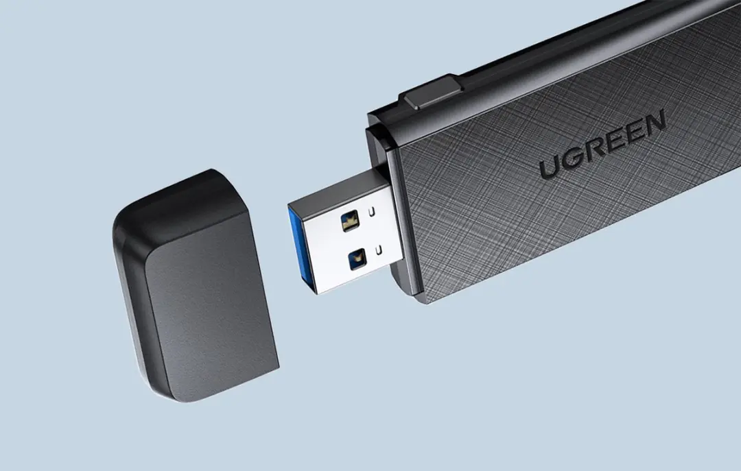 Ugreen CM492 USB-adapter Dual-Band 2,4/5 GHz - Zwart