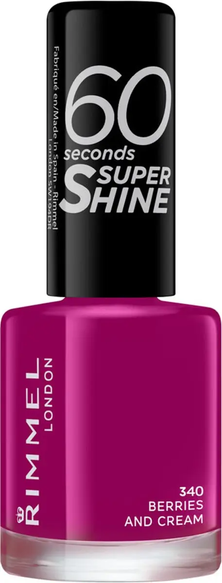Rimmel London 60 Seconds SuperShine Nagellak 3x8ml