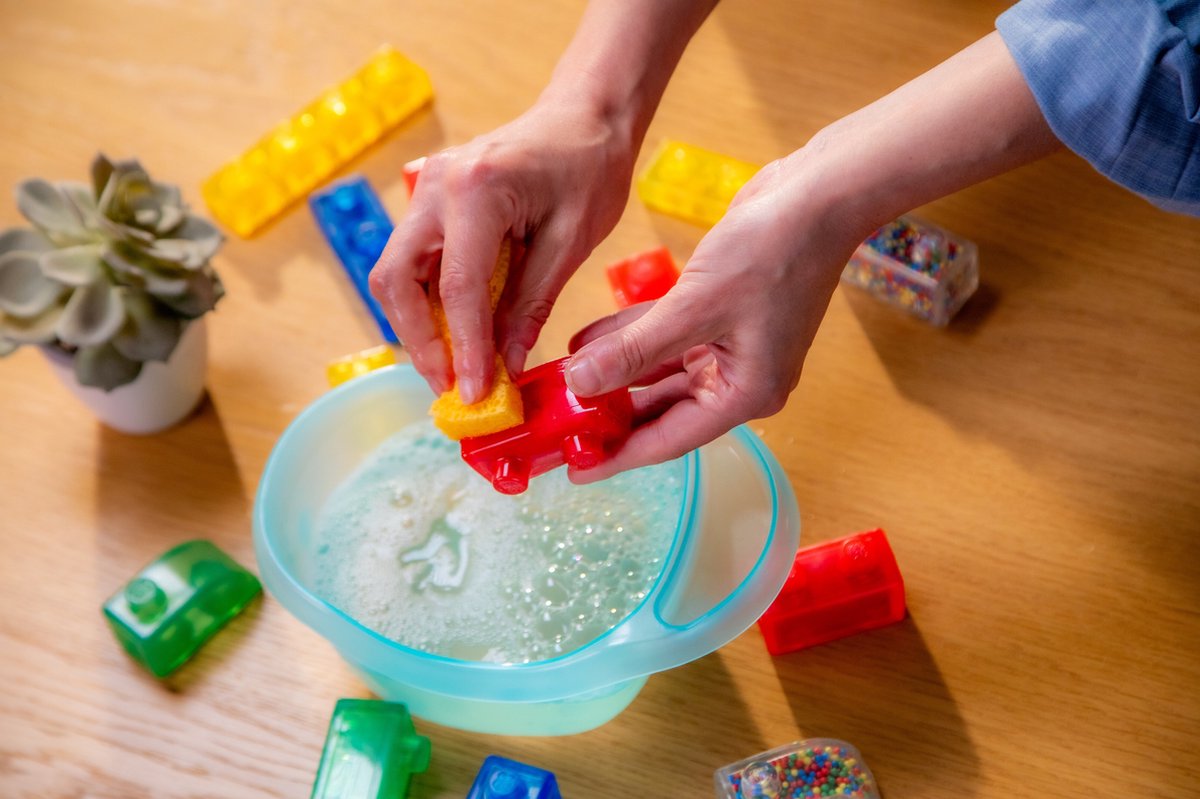 Goliath Jelly Blox Newbie Kit - Constructiespeelgoed - Zachte Bouwblokken - Pijnvrij Spelen - Voor kinderen vanaf 2 jaar - BPA vrij
