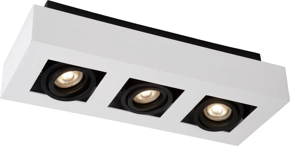 Lucide XIRAX Plafondspot LED Dim to Warm 3x5W - Wit