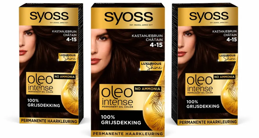 SYOSS Oleo Intense 4-15 Haarverf Kastanjebruin
