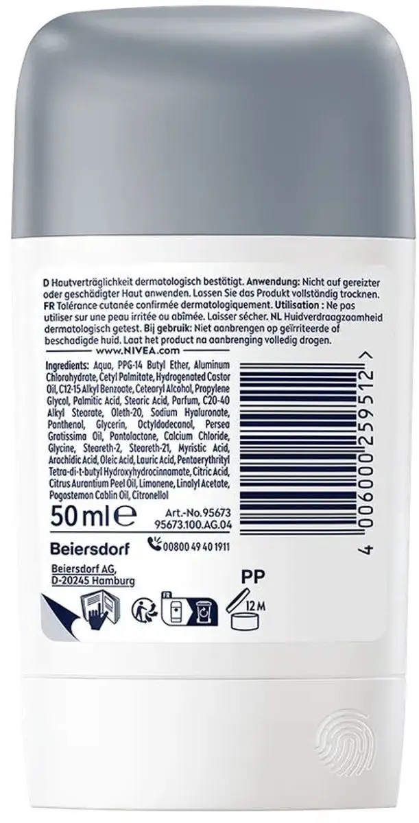 NIVEA Men Derma Control Clinical Ultra Comfort Stick 50ml