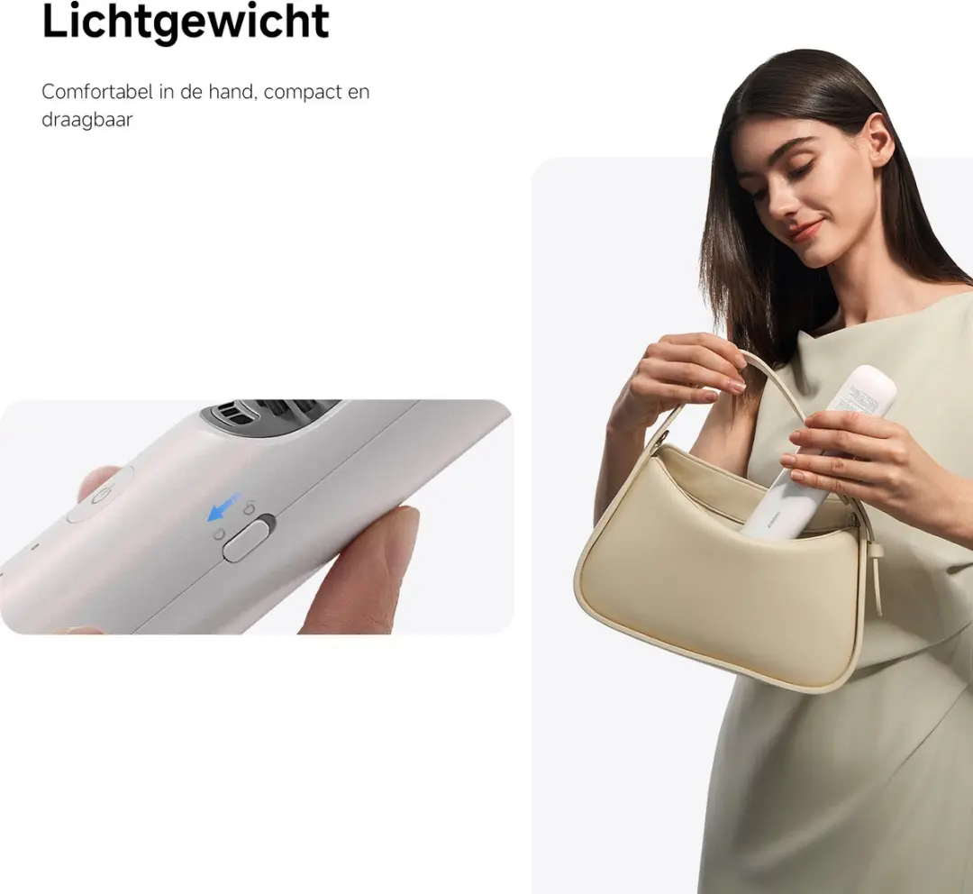 Xiaomi Draadloze Haarstrijkborstel - Zwart