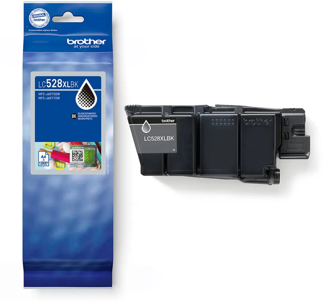 Brother LC528XLBK Inktcartridge XL - Zwart