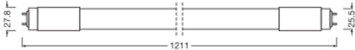 Ledvance LED Buis T8 Performance (HF) High Output 14W 2100lm - 840 Koel Wit | 120cm - Vervangt 36W.