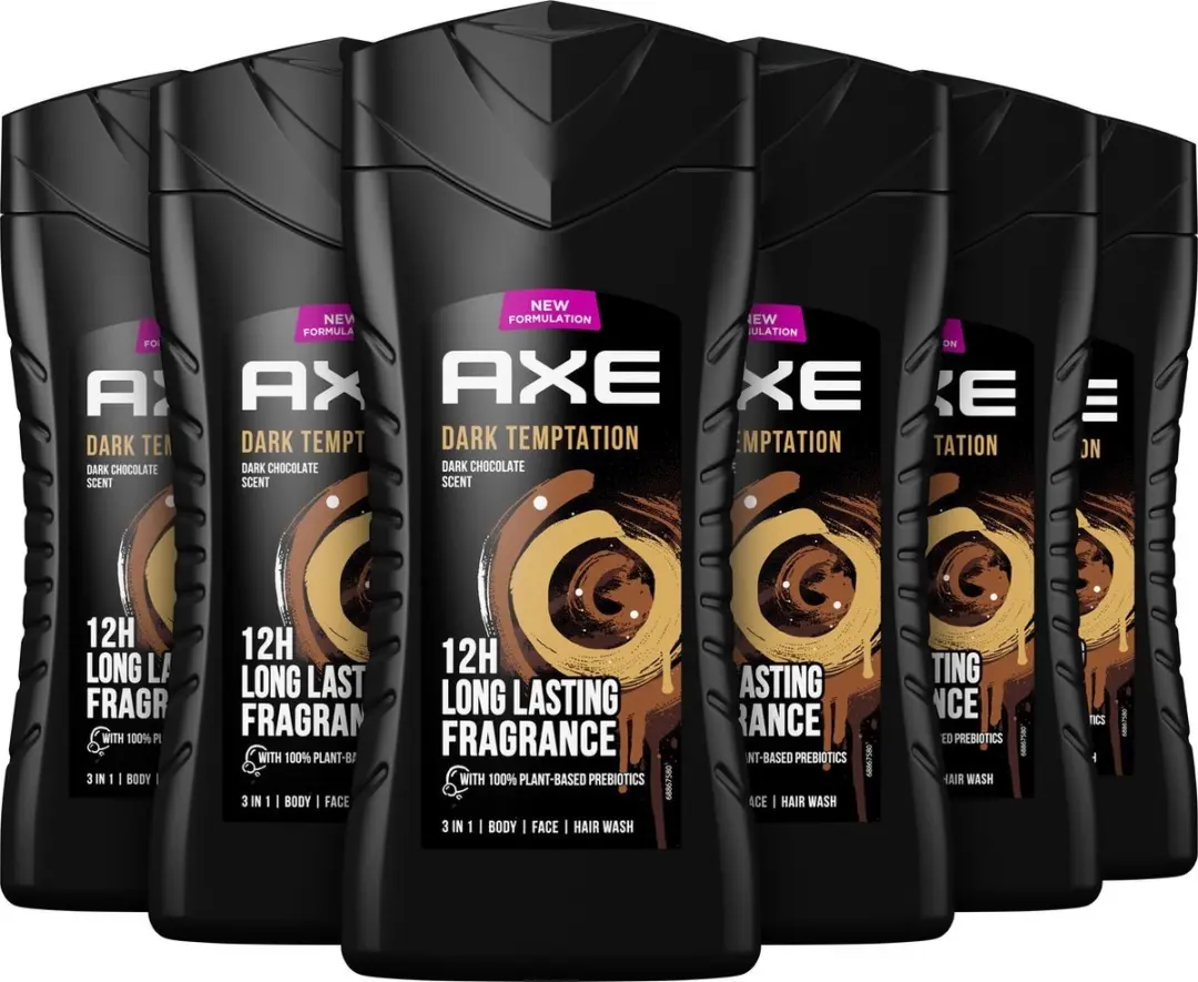 Axe Douchegel Dark Temptation 250ml - 6 Stuks