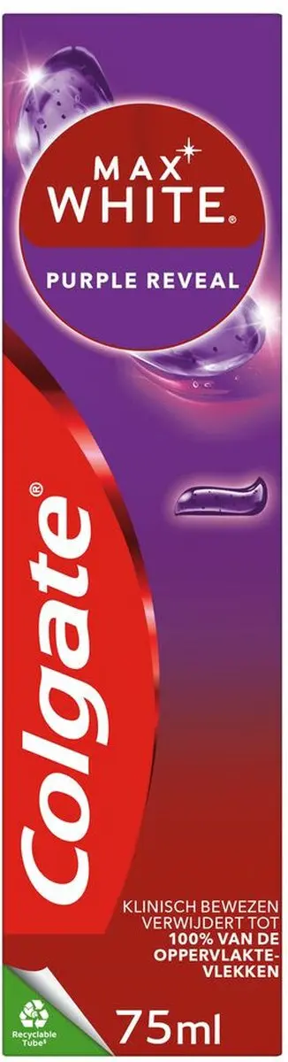 Colgate Max White Purple Reveal Tandpasta