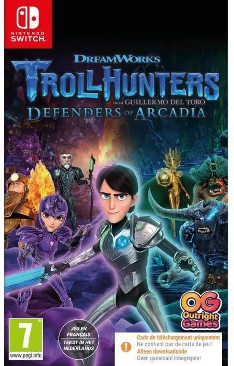 Bandai Namco Trollhunters Defenders of Arcadia Nintendo Switch - Code