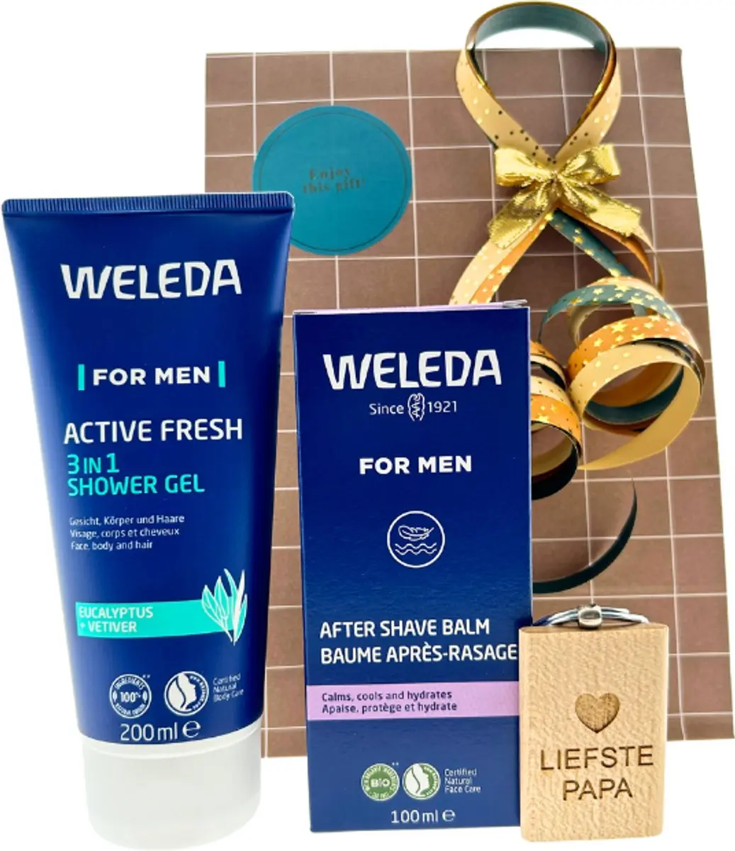 Weleda Douche & Aftershave Cadeauset Papa