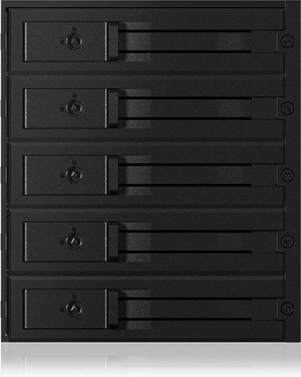 Icy Box IB-565SSK Disk Array - Zwart