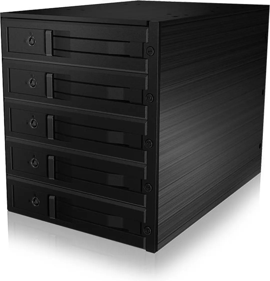 Icy Box IB-565SSK Disk Array - Zwart