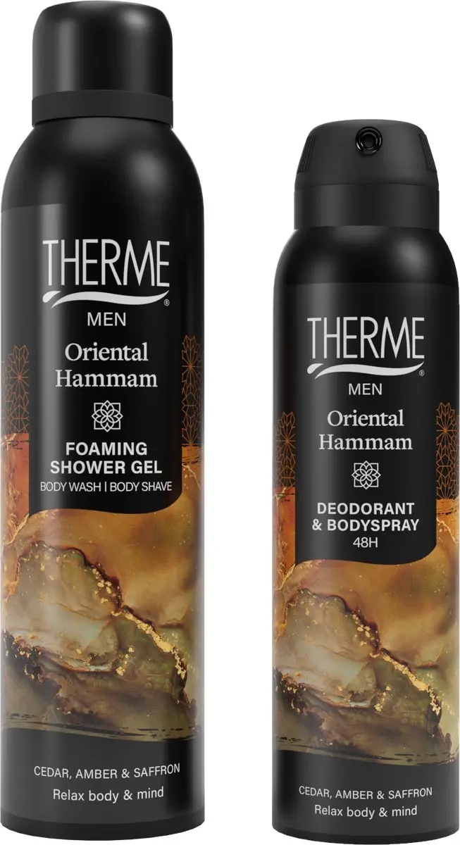 Therme Men Oriental Hammam Classic Geschenkset - 2 Stuks