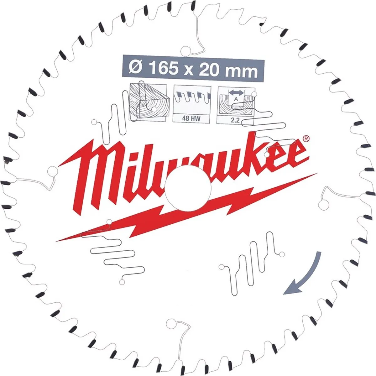 Milwaukee Cirkelzaagblad 4932471295
