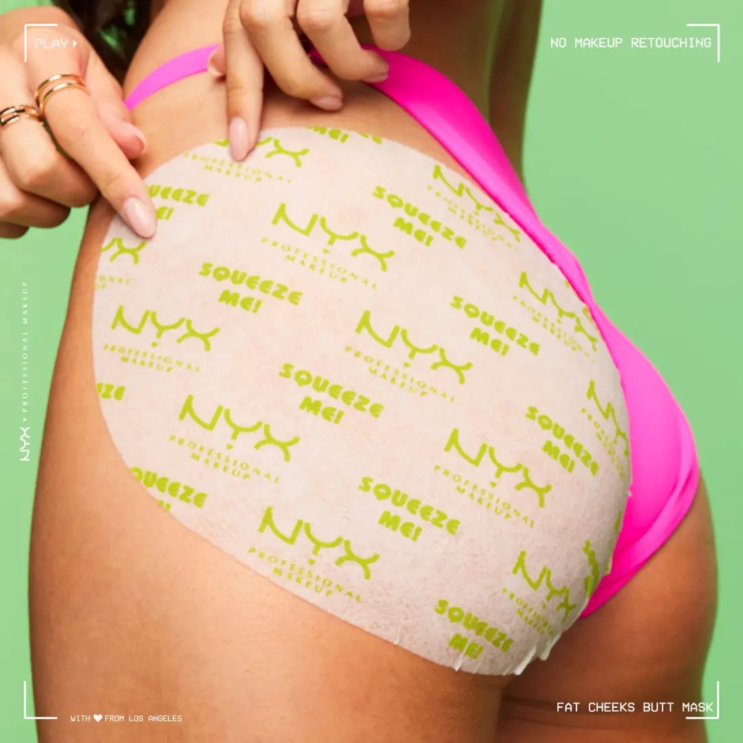 NYX Professional Makeup Fat Cheeks Butt Sheet Mask Coconut Cutie - 40ml