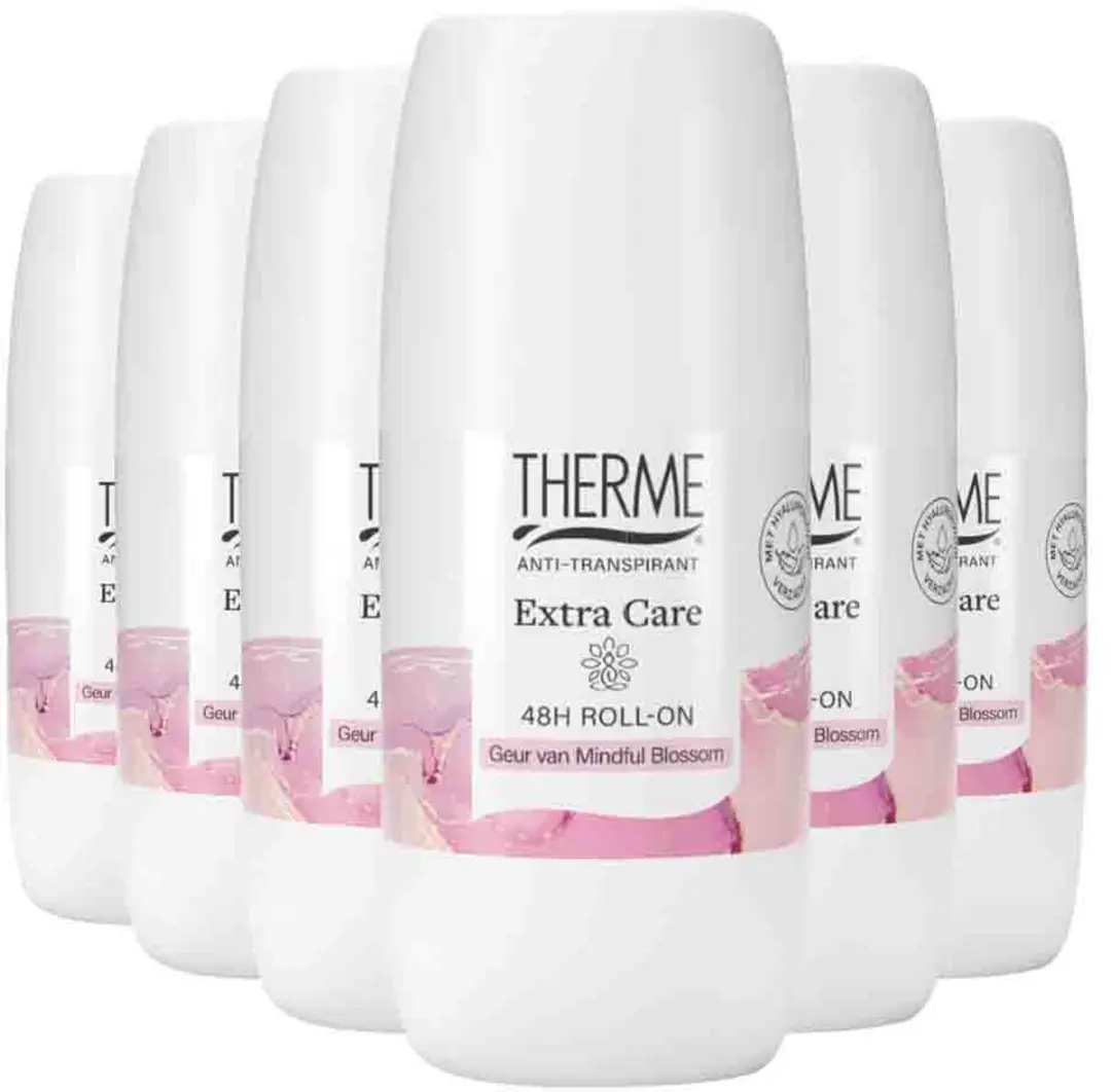 Therme Extra Care Roll-on Mindful Blossom 6x60ml