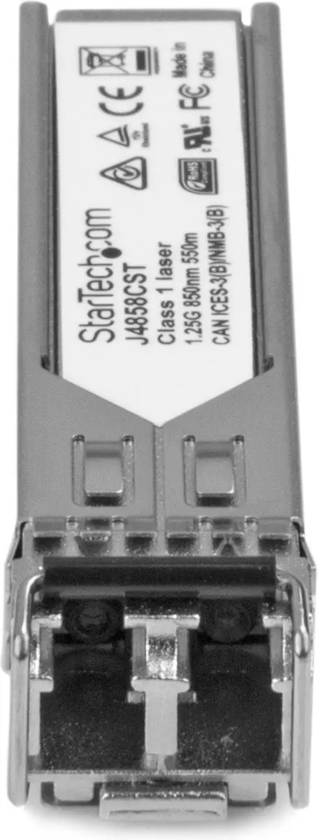 Startech J4858C10PKST MonoMode SFP Glasvezelmodule - 10 Stuks