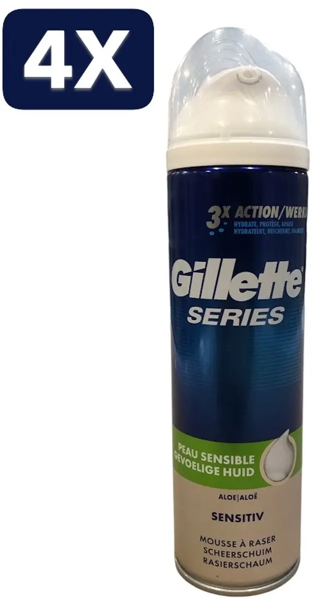 Gillette Series Scheerschuim Gevoelige Huid 1000ml