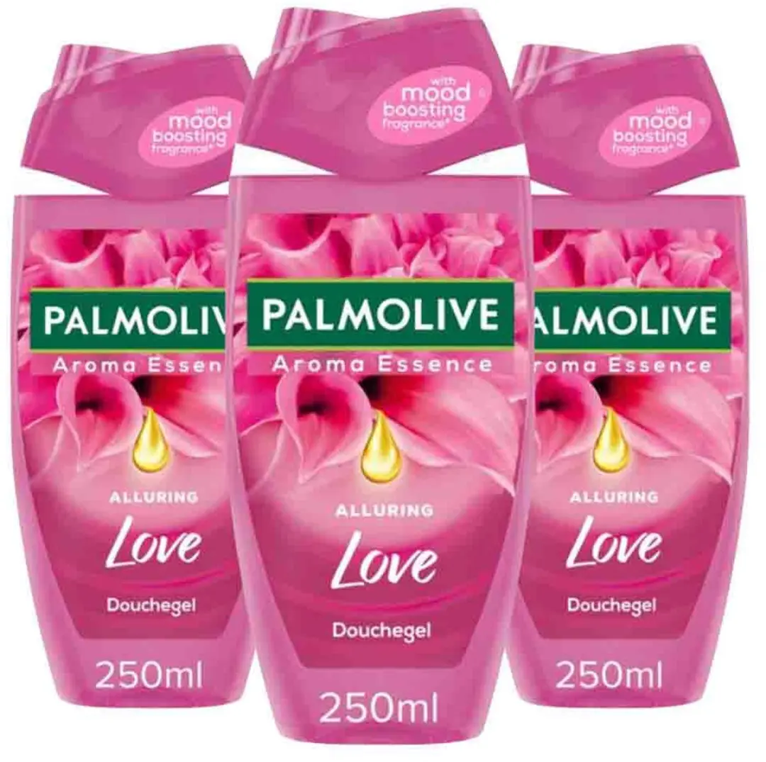 Palmolive Douchegel Aroma Essence Alluring Love 250ml - 3 Stuks