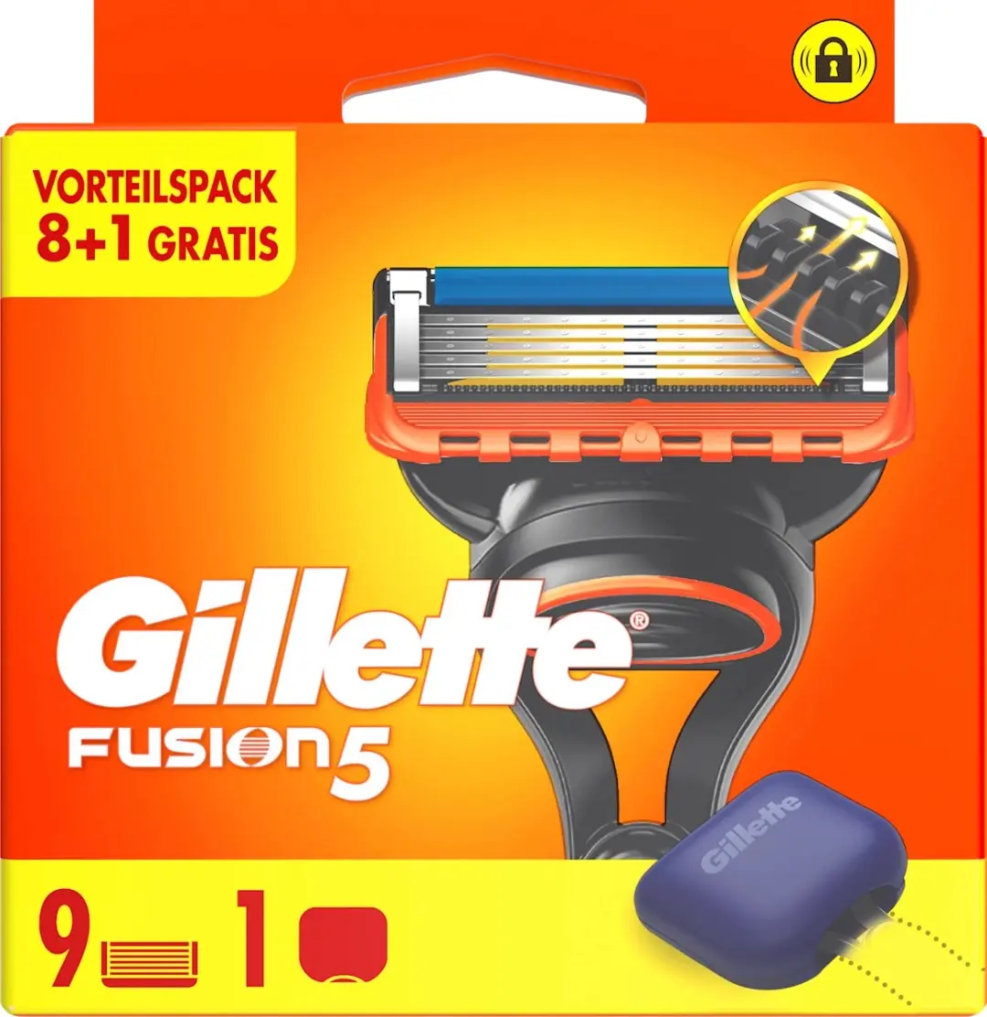 Gillette Fusion 9 Stuks