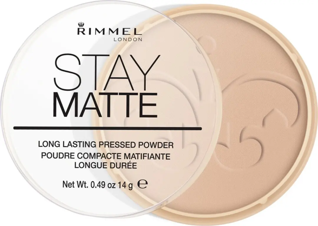 Rimmel Stay Matte Pressed Powder 005 Silky Beige - 3 Stuks