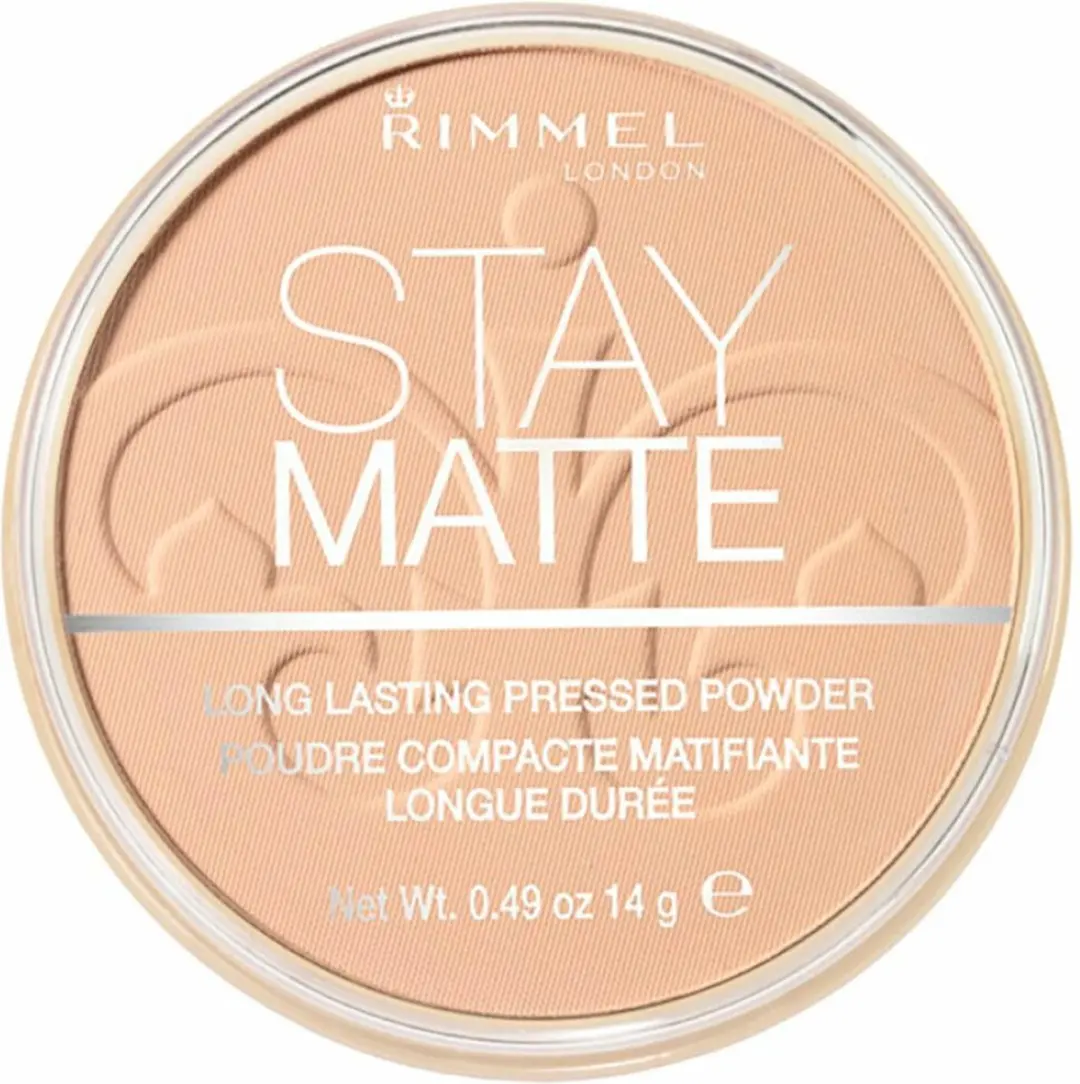 Rimmel Stay Matte Pressed Powder 005 Silky Beige - 3 Stuks
