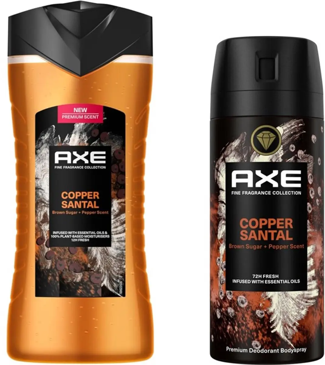 Axe Copper Santal Douchegel & Deo Spray