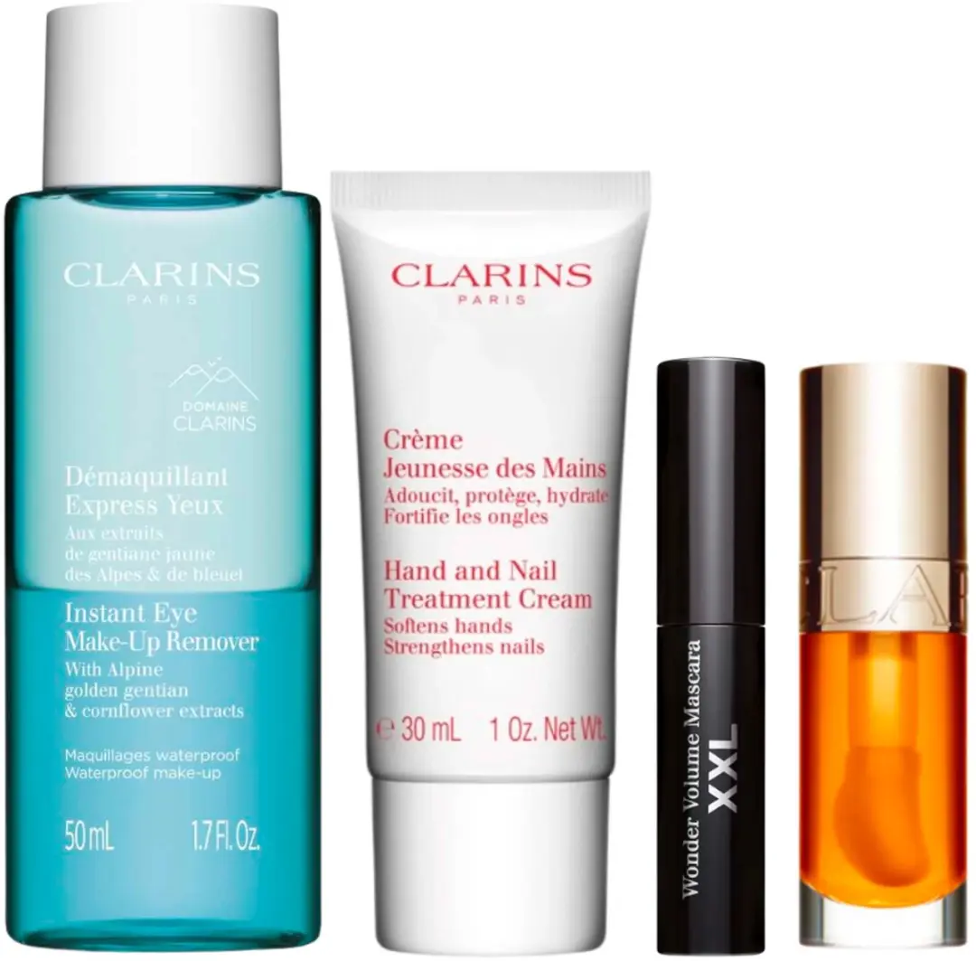 Clarins Lip Comfort Oil Intense Set