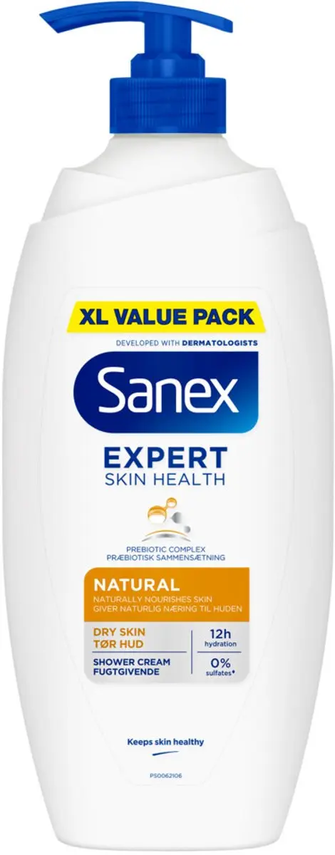 Sanex Douchecrème Expert Skin Health Naturals 750ml