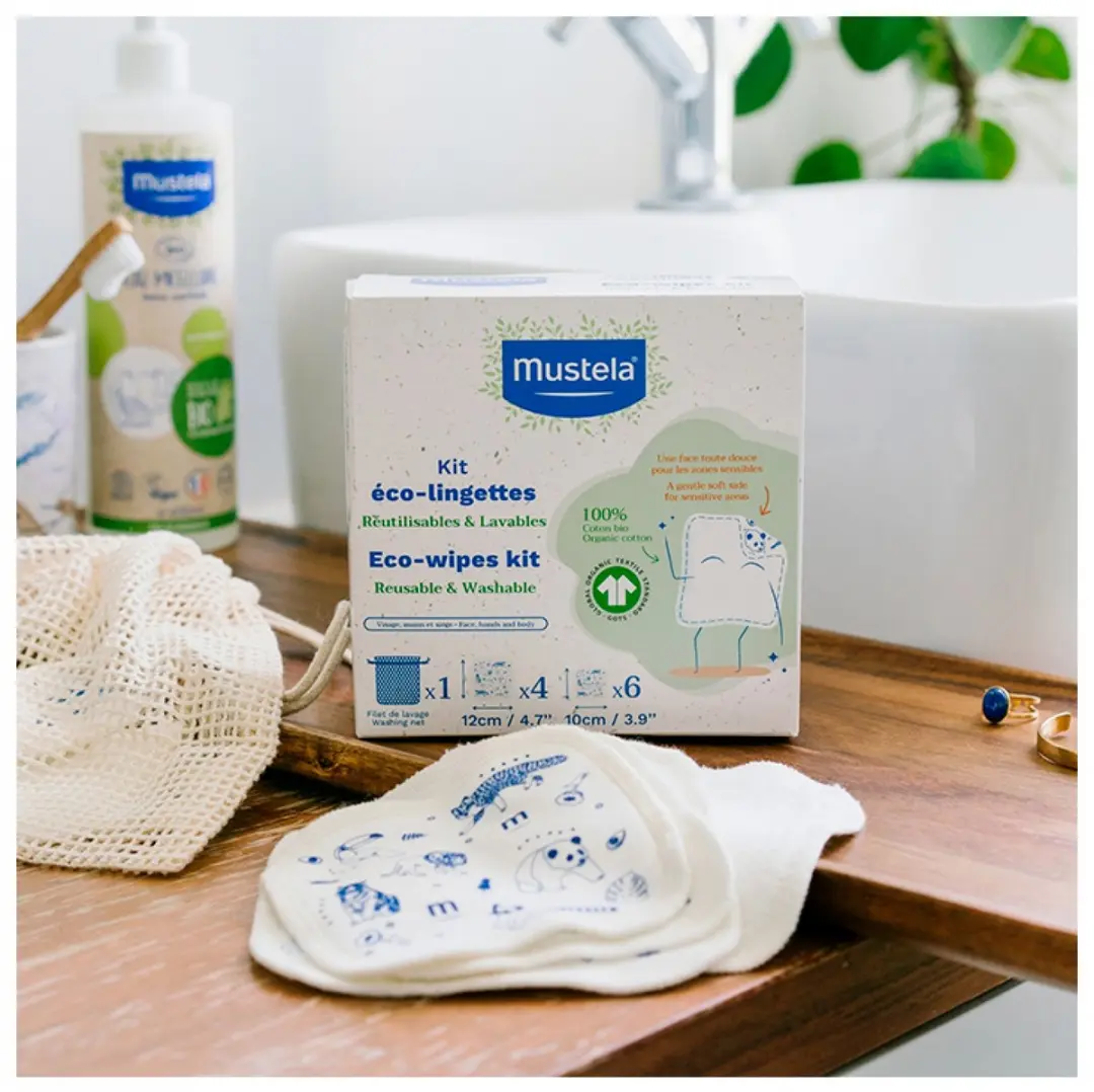 Mustela Mijn Eco Doekjes - 6 Stuks