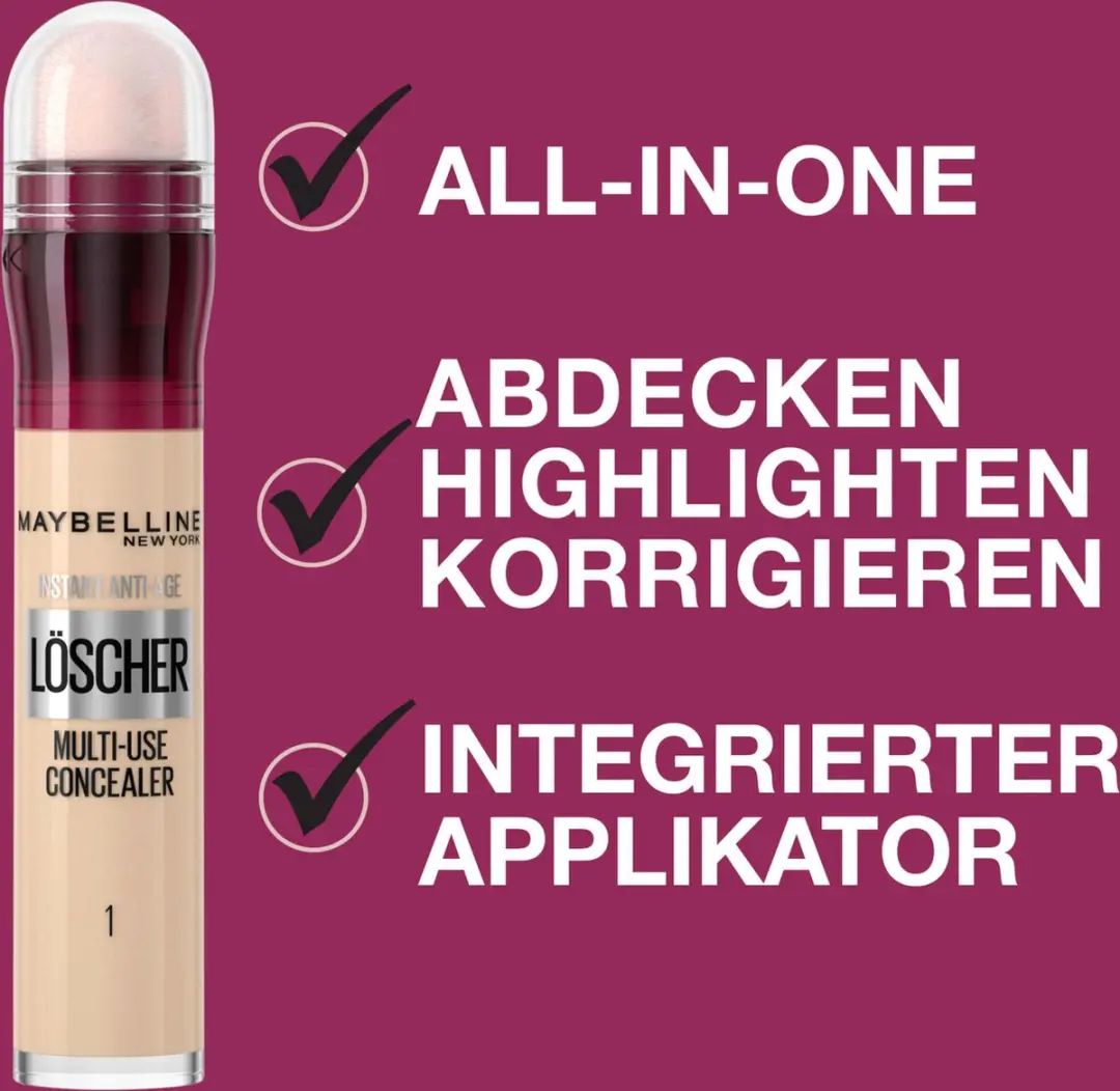 Maybelline New York Instant Anti-Age Concealer 02 Nude - 6,8 ml